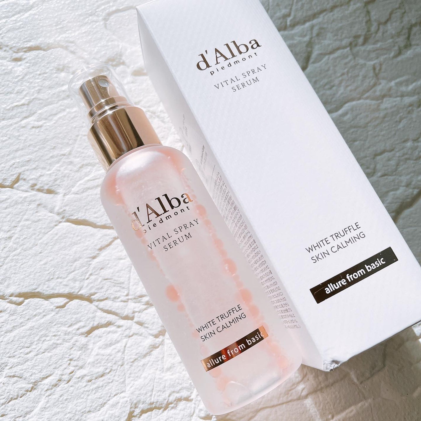 ダルバ ホワイトトリュフバイタルスプレーセラム/ダルバ/ミスト状化粧水を使ったクチコミ(1枚目)