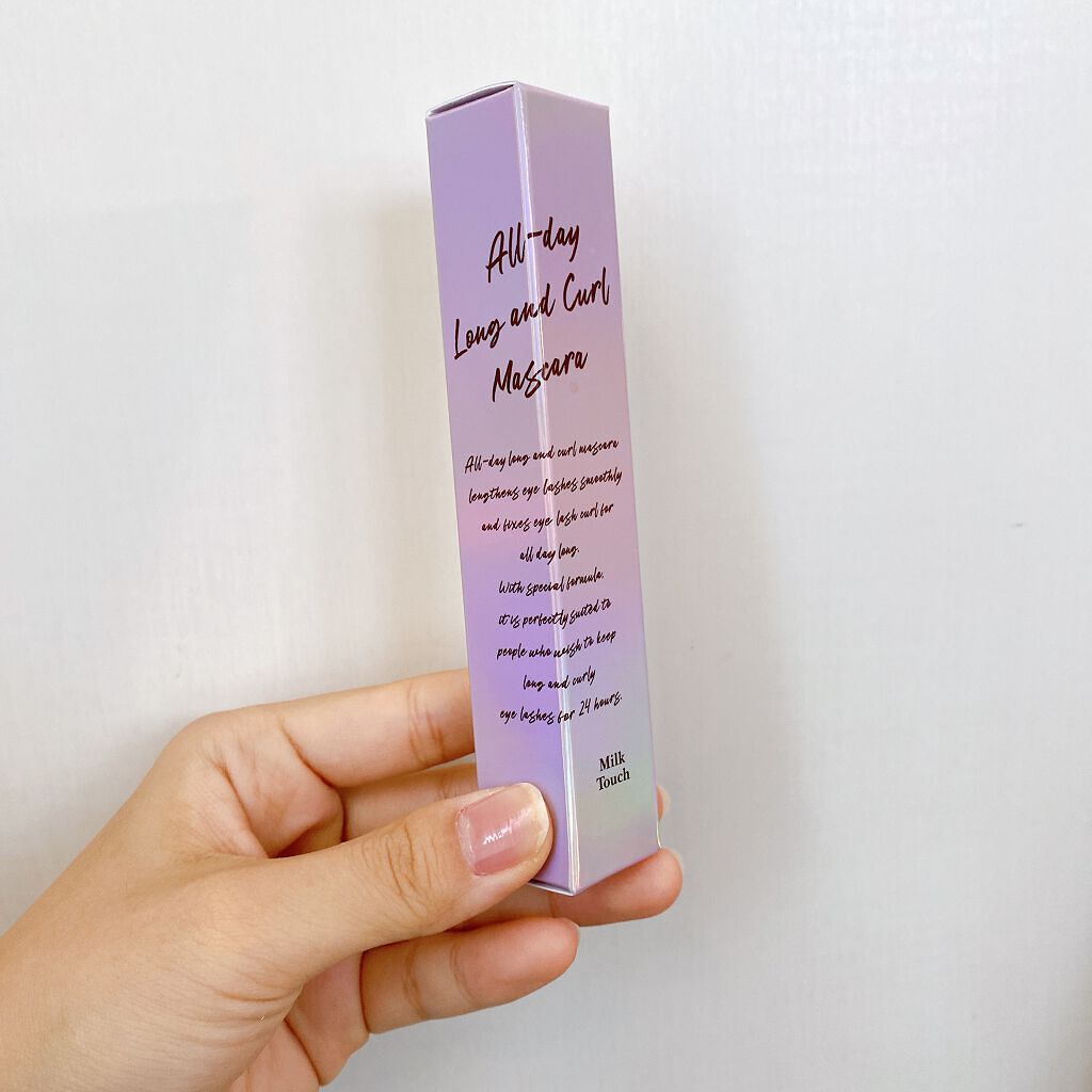 オールデイ ロング アンド カール マスカラ/Milk Touch/マスカラを使ったクチコミ(5枚目)