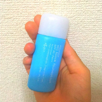 オイルブロック ファンデーション ナチュラルベージュ/ettusais/リキッドファンデーションの画像