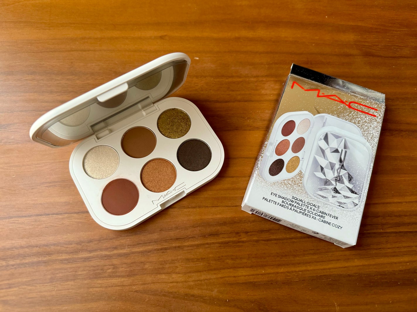 スコール ゴールズ アイシャドウ パレット × 6/M・A・C/アイシャドウパレットを使ったクチコミ(1枚目)