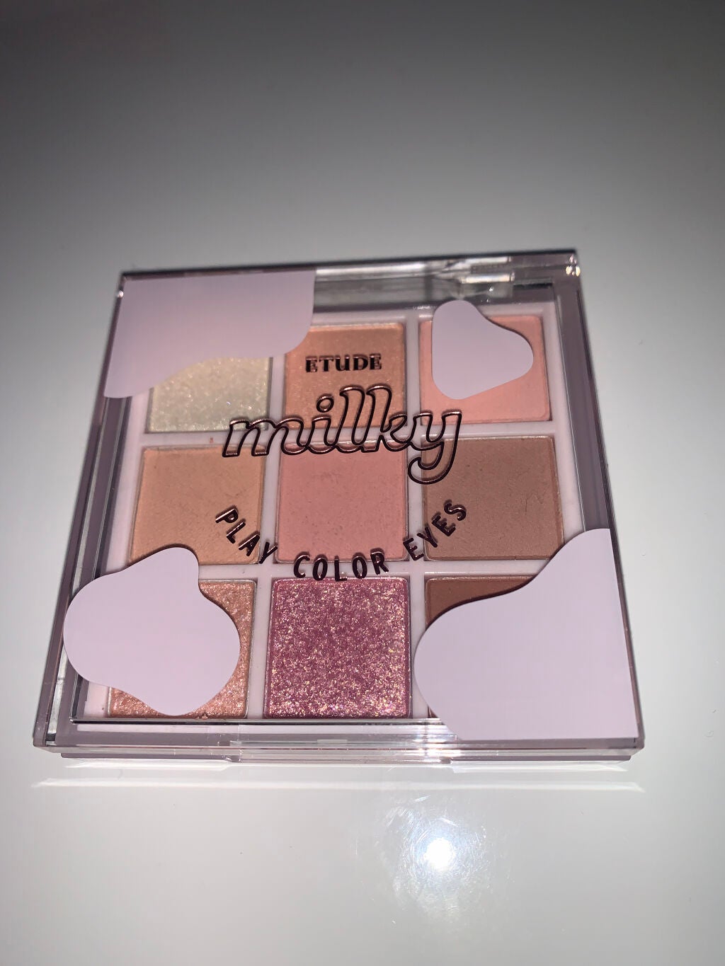 プレイカラーアイズ ≪ミルキーコレクション≫/ETUDE/アイシャドウパレットを使ったクチコミ(1枚目)