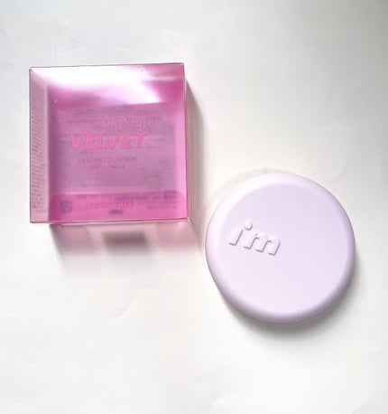 ワンダーベルベットラスティングクッション/i’m meme/クッションファンデーションを使ったクチコミ(1枚目)