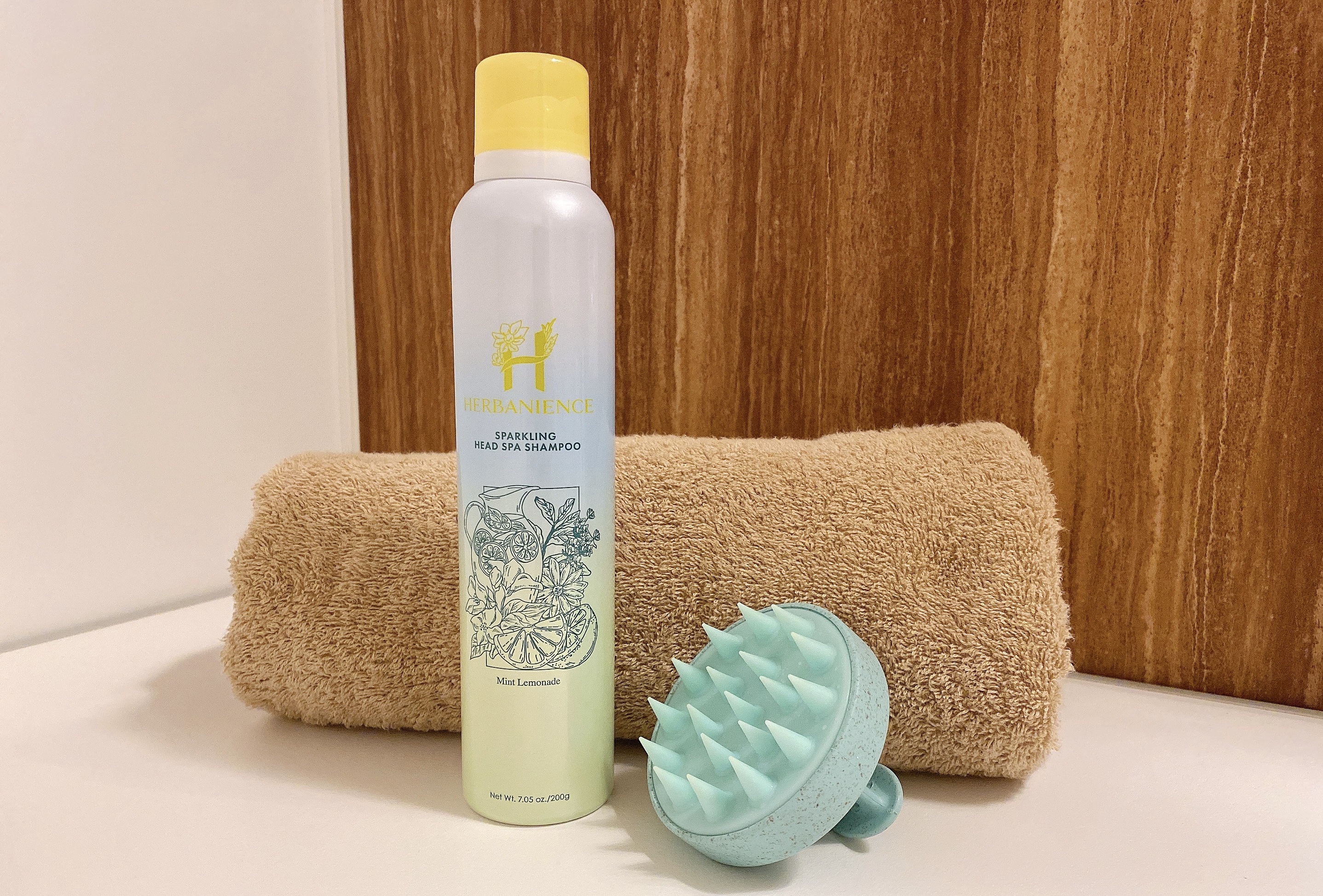 ハーバニエンス　炭酸ヘッドスパシャンプー_バニスパ/HERBANIENCE/市販シャンプーを使ったクチコミ（1枚目）