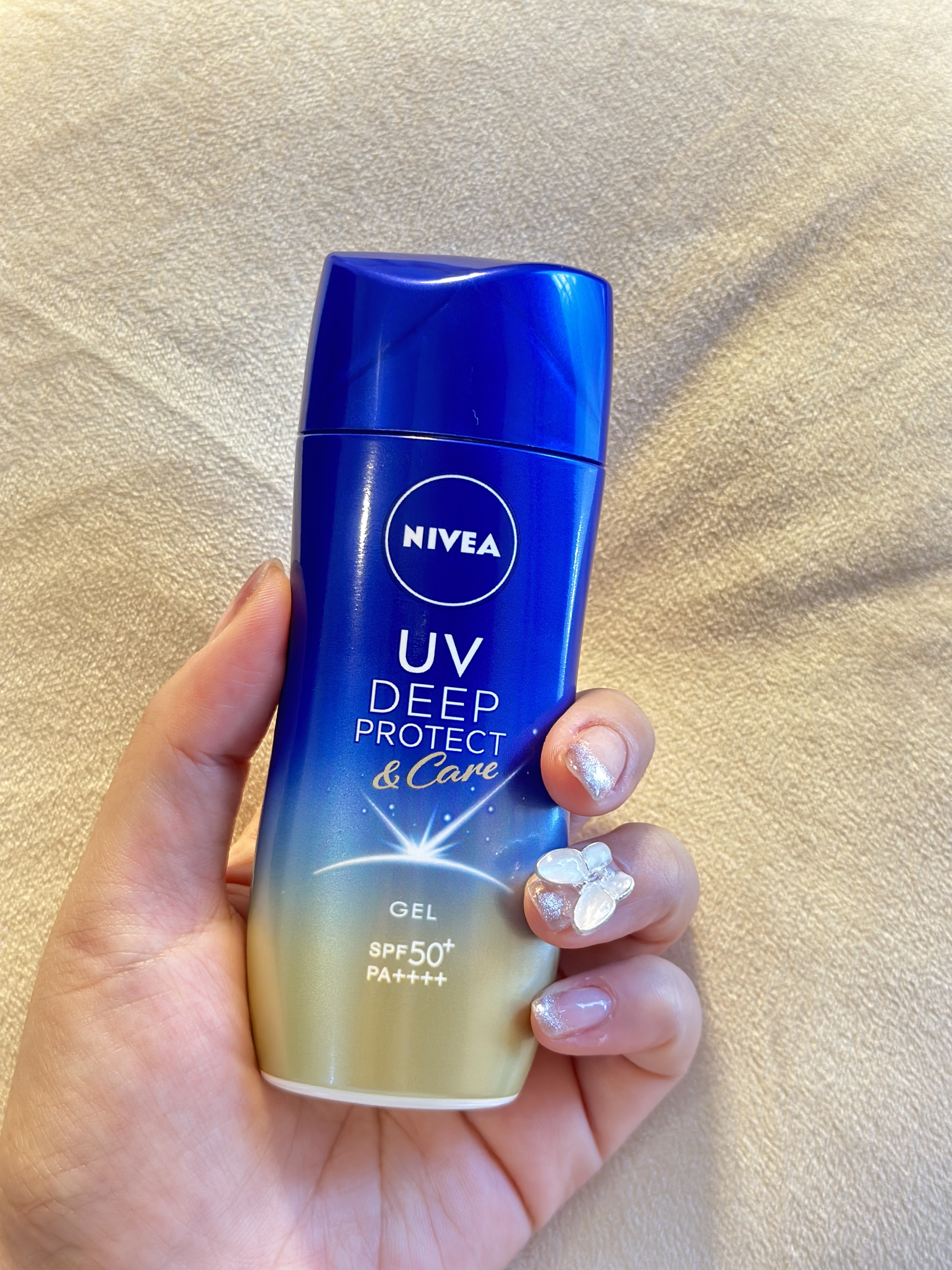 ニベアUV ディープ プロテクト＆ケア ジェル/ニベア/日焼け止めジェルを使ったクチコミ（1枚目）