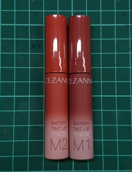 ウォータリーティントリップ マット/CEZANNE/リップティントを使ったクチコミ(1枚目)