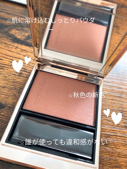 メルティング パウダー ブラッシュ/SUQQU/パウダーチークを使ったクチコミ(2枚目)