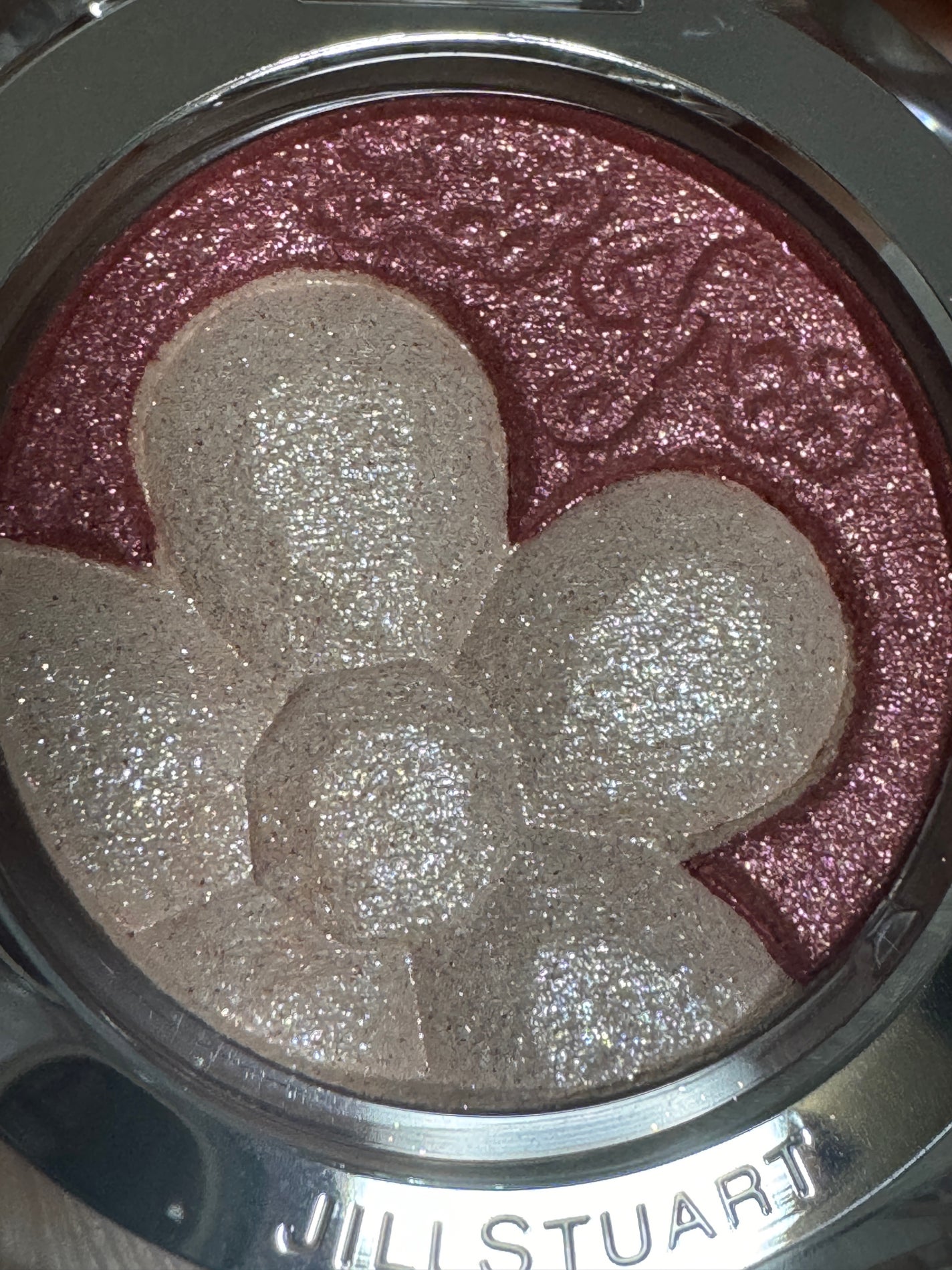 ジルスチュアート クリスタルブルーム ペタルクチュールアイズ デュオ/JILL STUART/アイシャドウパレットを使ったクチコミ(4枚目)