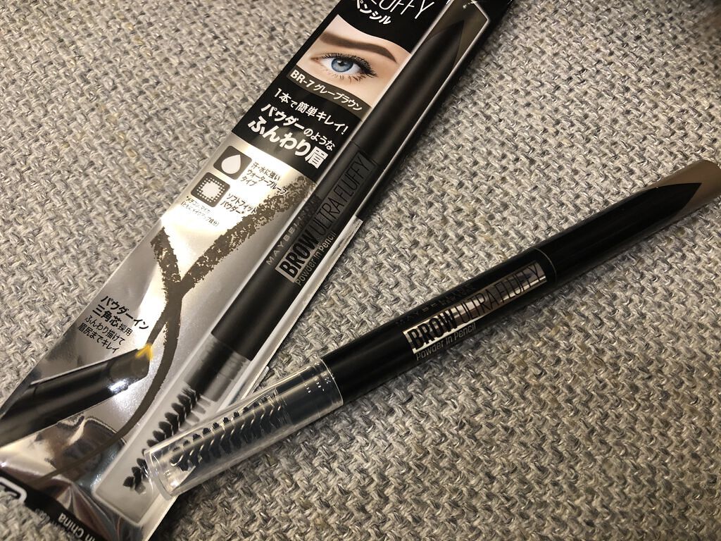 ファッションブロウ パウダーインペンシル N BR-7 グレーブラウン/MAYBELLINE NEW YORK/アイブロウペンシルを使ったクチコミ（1枚目）