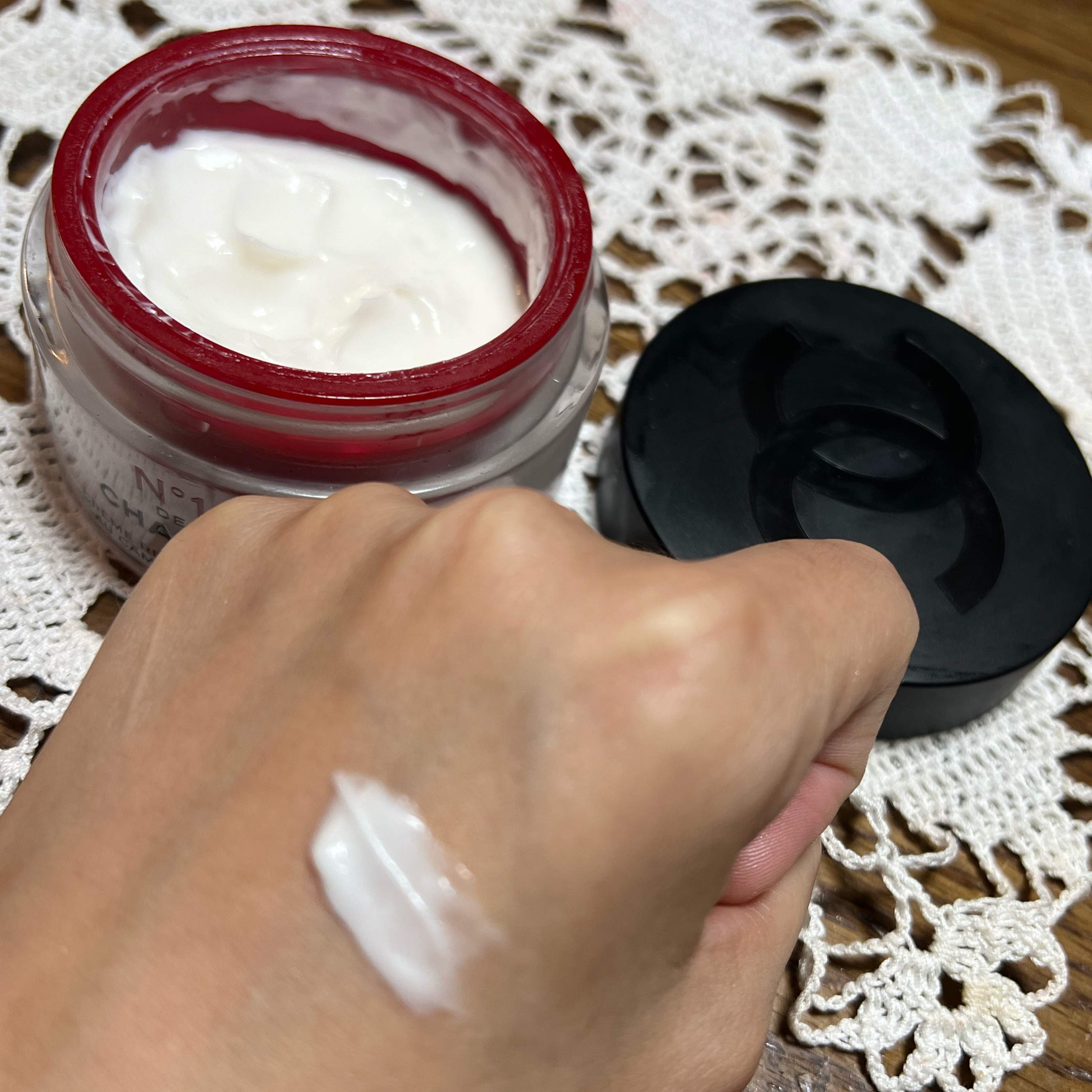 クリーム N°1 ドゥ シャネル  50g/CHANEL/フェイスクリームを使ったクチコミ（2枚目）