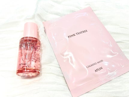 ピンクティーツリーシナジーセラム/APLIN/美容液を使ったクチコミ(4枚目)