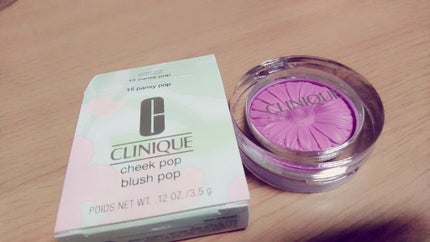 チーク ポップ/CLINIQUE/パウダーチークを使ったクチコミ(1枚目)