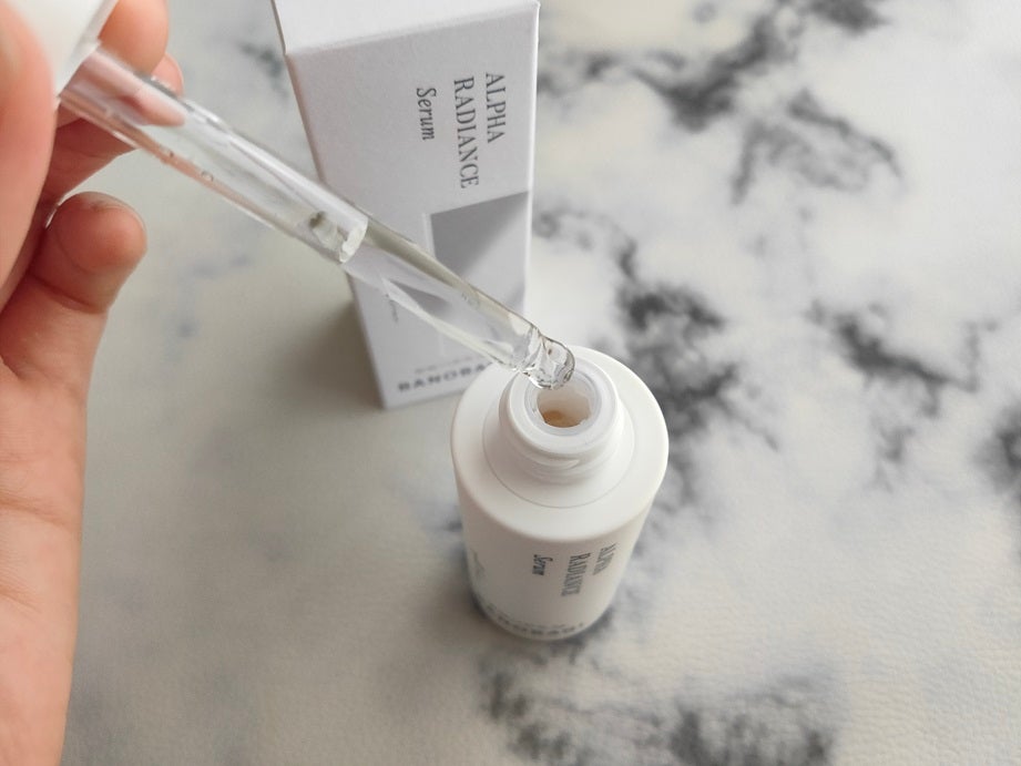 アルファラディアンスグローセラム/BANOBAGI/美容液を使ったクチコミ(2枚目)