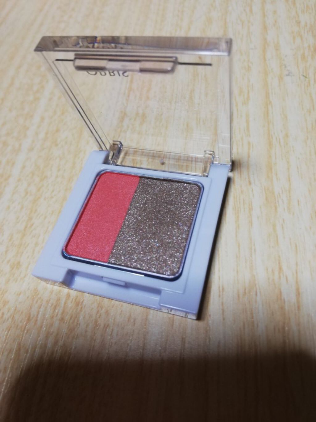 ツイングラデーションアイカラー/オルビス/アイシャドウパレットを使ったクチコミ（2枚目）