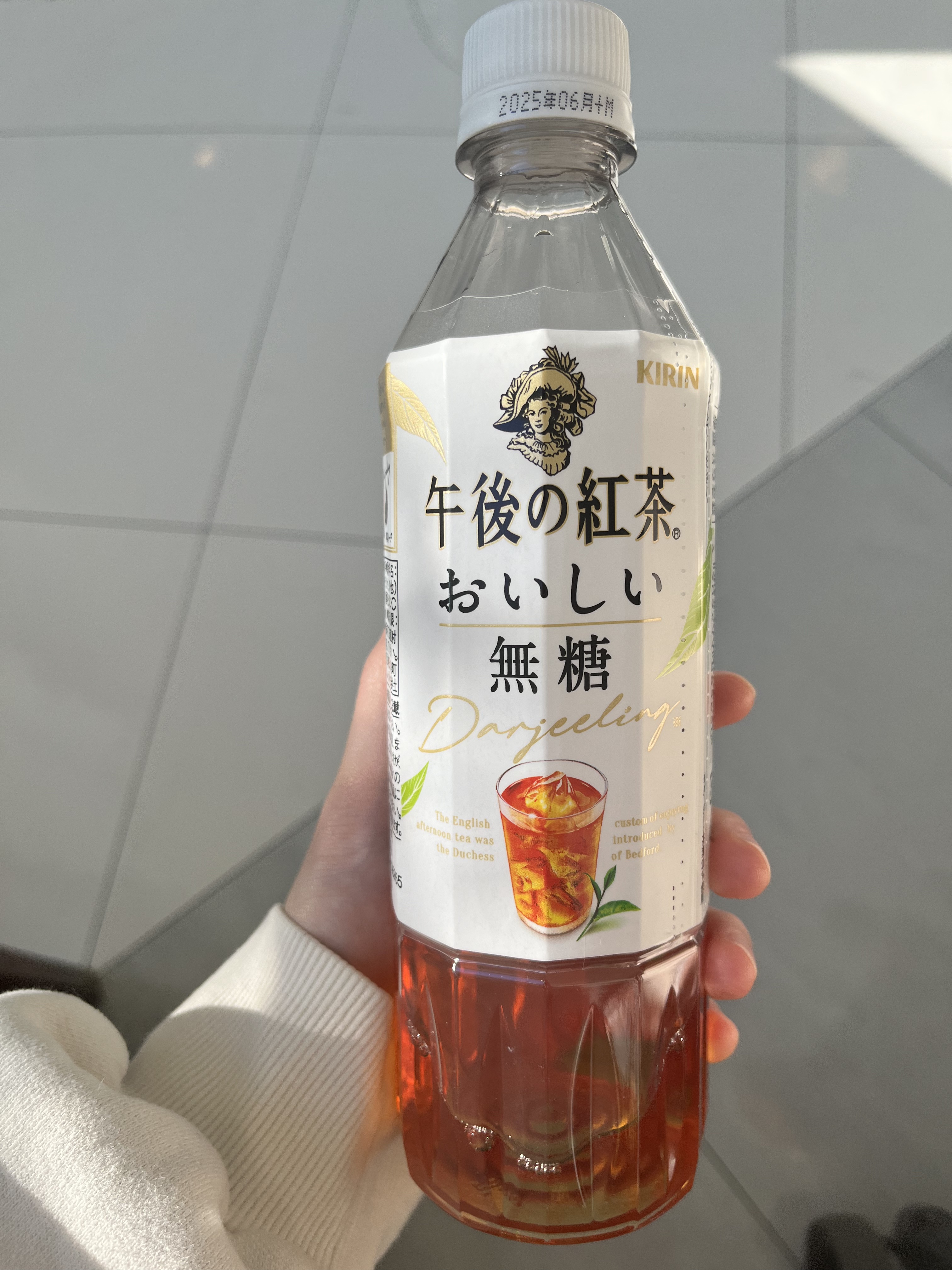 午後の紅茶 おいしい無糖/キリンビバレッジ/ドリンクを使ったクチコミ（1枚目）