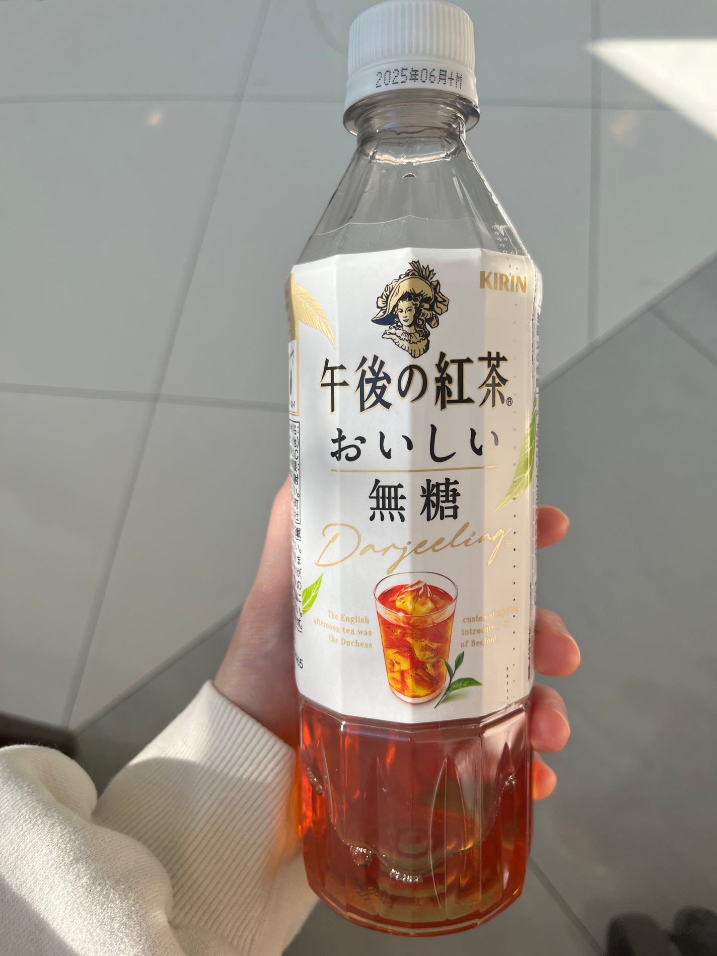 午後の紅茶 おいしい無糖/キリンビバレッジ/ドリンクを使ったクチコミ(1枚目)