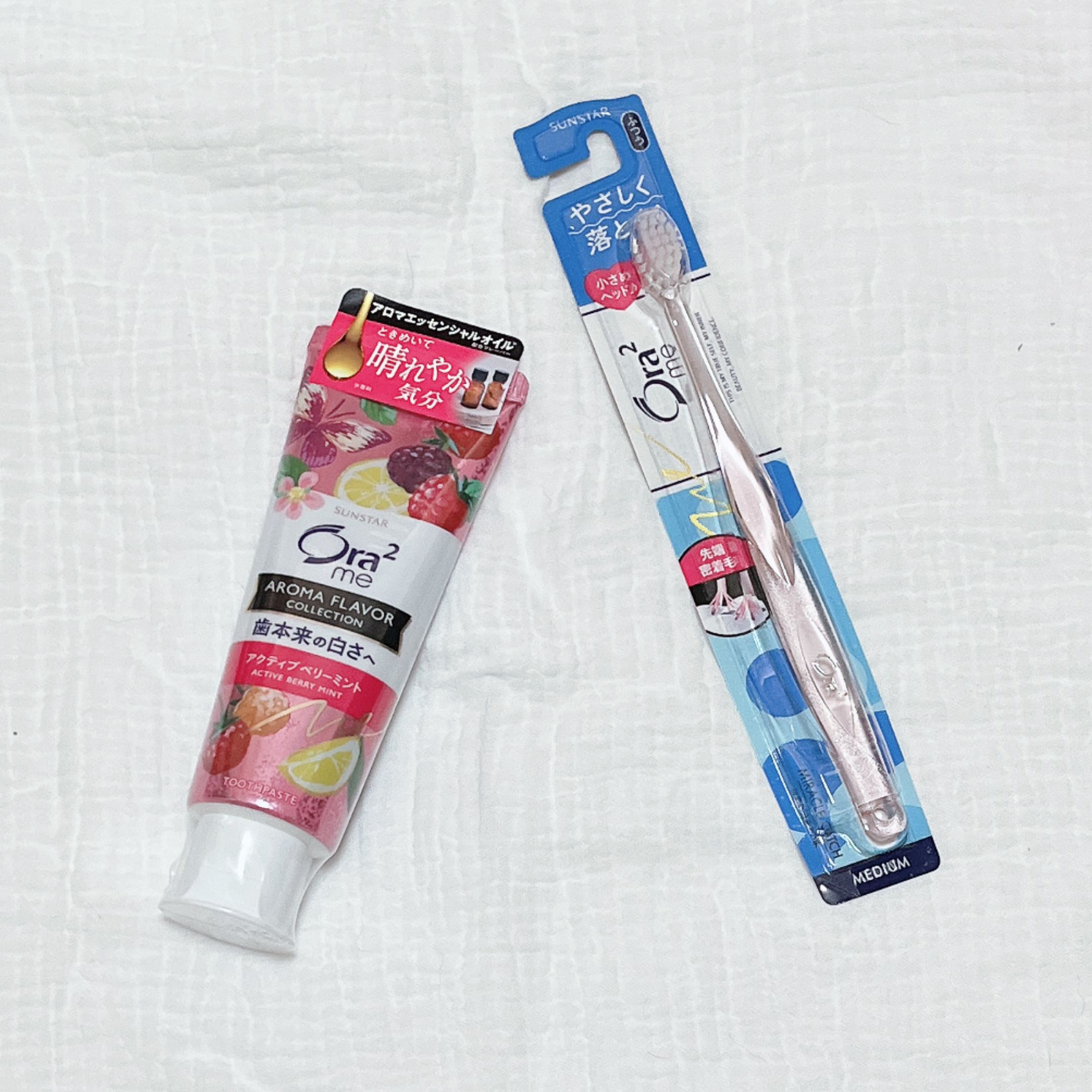 オーラツーミー ハブラシ ミラクルキャッチ ふつう/オーラツー/歯ブラシを使ったクチコミ（1枚目）