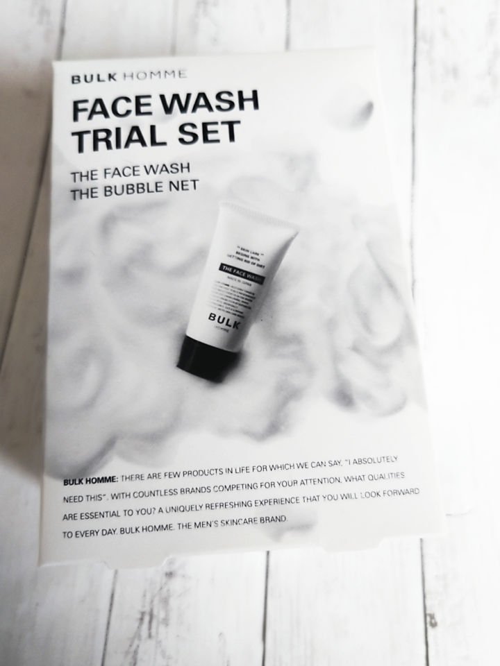 BULK HOMME フェイスウォッシュトライアルセット