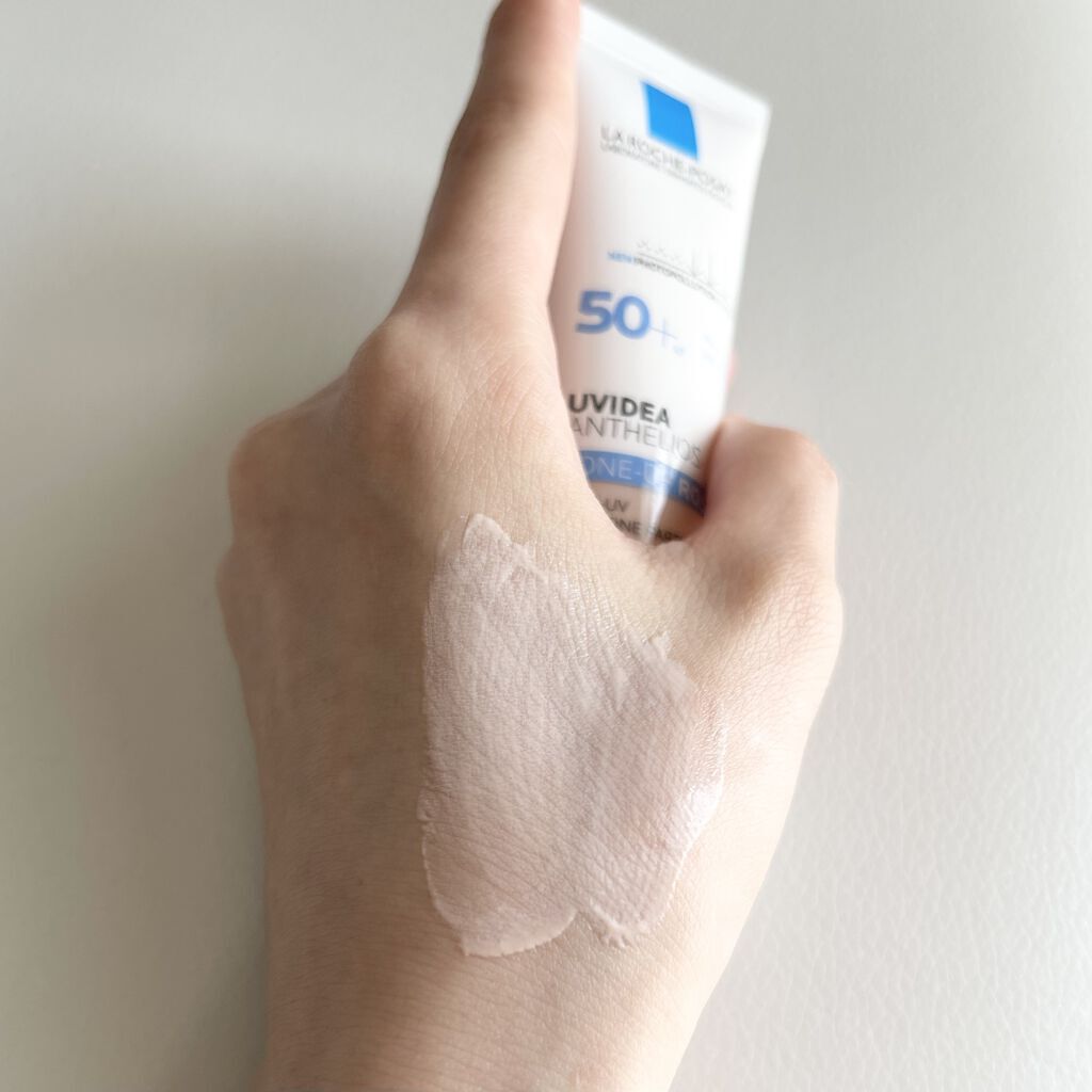 UVイデア XL プロテクショントーンアップ ローズ/ラ ロッシュ ポゼ/日焼け止めクリームを使ったクチコミ（3枚目）