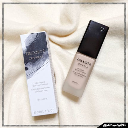 ゼン ウェア フルイド/DECORTÉ/リキッドファンデーションを使ったクチコミ(3枚目)
