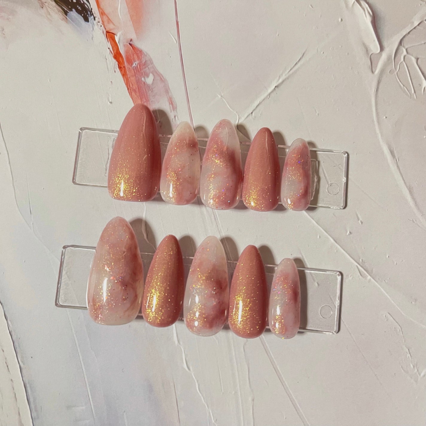 ジェルネイル(ライト対応)/セリア/ジェルネイルを使ったクチコミ(1枚目)