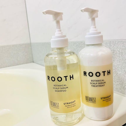 ルース ボタニカルスカルプセラム シャンプー・トリートメント(ストレート)/BOTANIST/市販シャンプーを使ったクチコミ(1枚目)