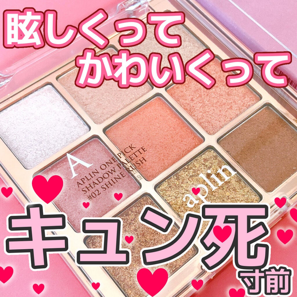 ワンピックアイシャドウパレット/APLIN/アイシャドウパレットを使ったクチコミ(1枚目)