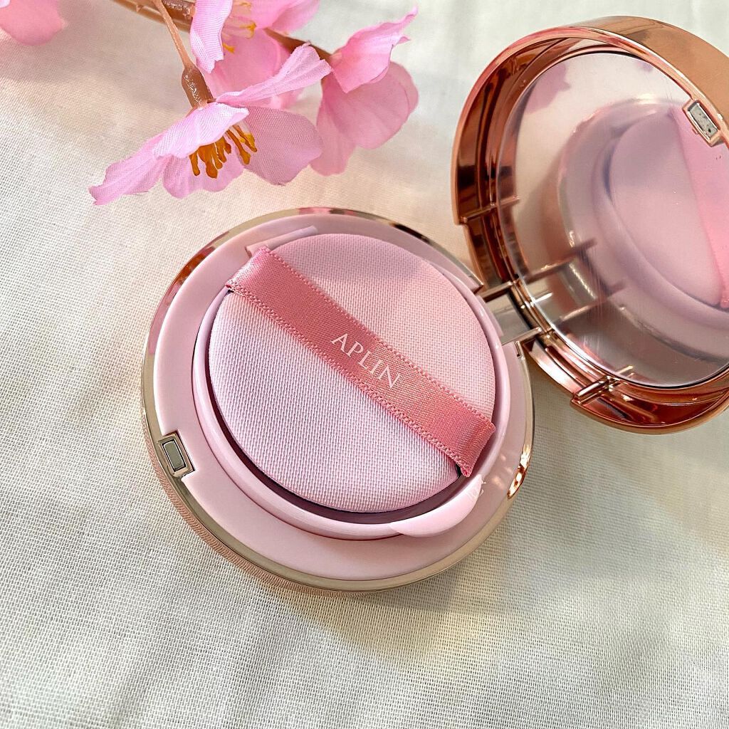 ピンクティーツリーカバークッション/APLIN/クッションファンデーションを使ったクチコミ(2枚目)