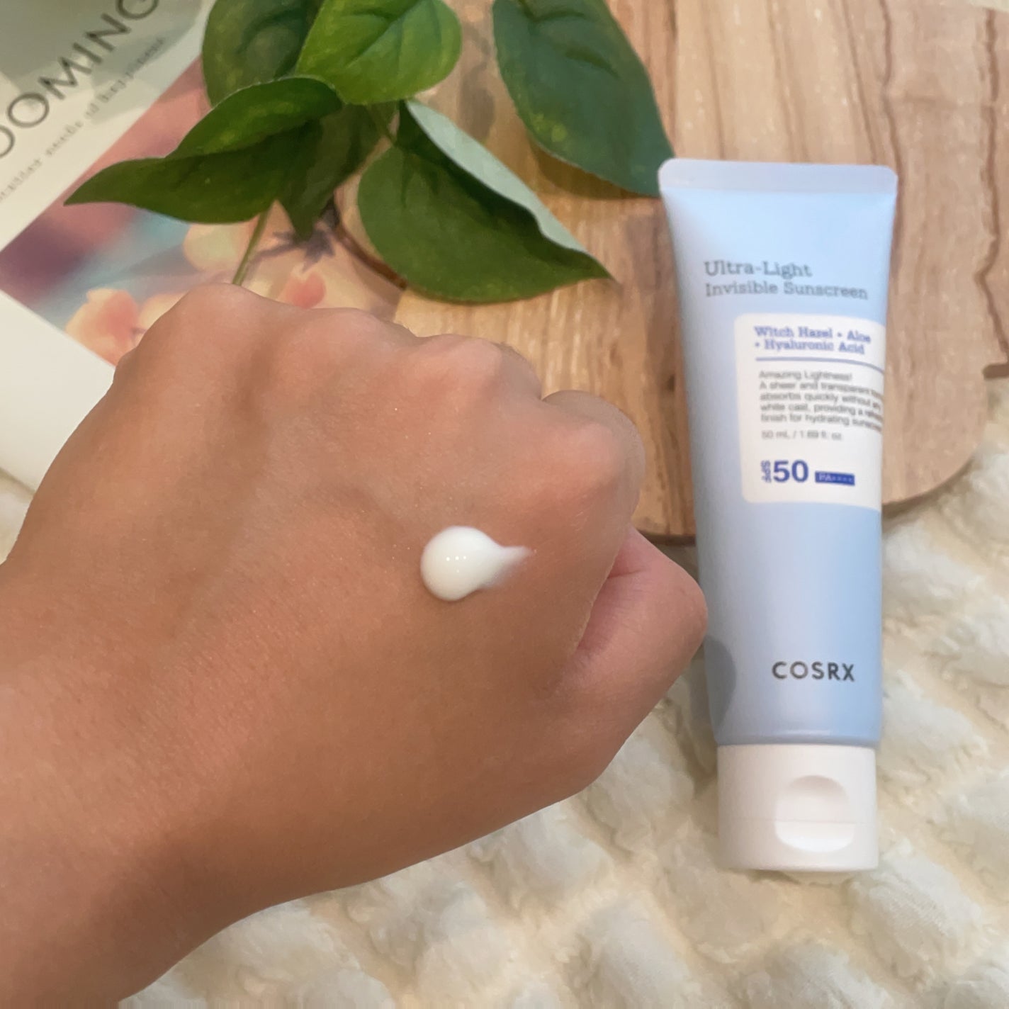 ウルトラライト透明UVクリーム/COSRX/日焼け止めクリームを使ったクチコミ(2枚目)