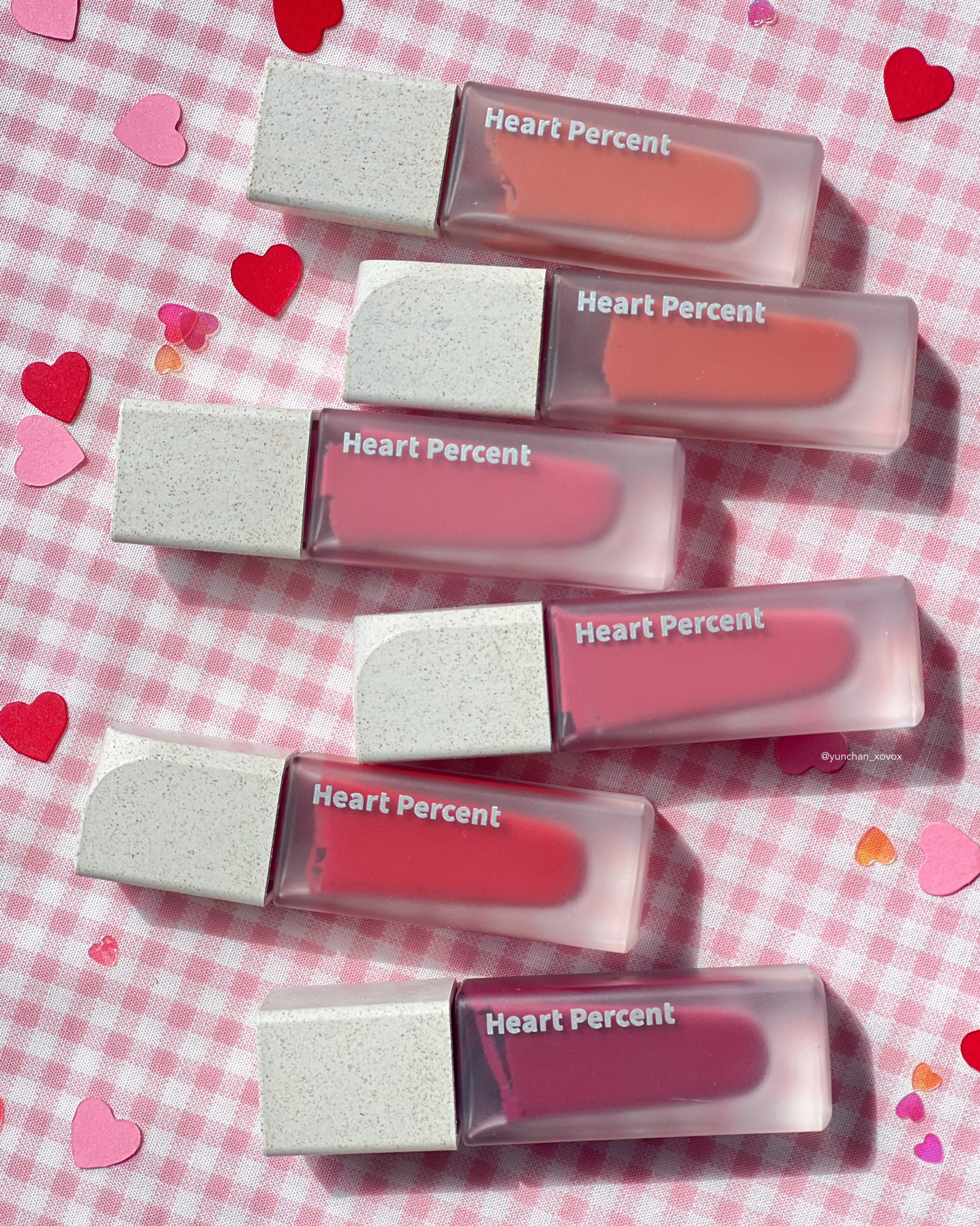 ドットオンムードブラーリーフォグティント/Heart Percent/リップティントを使ったクチコミ（3枚目）