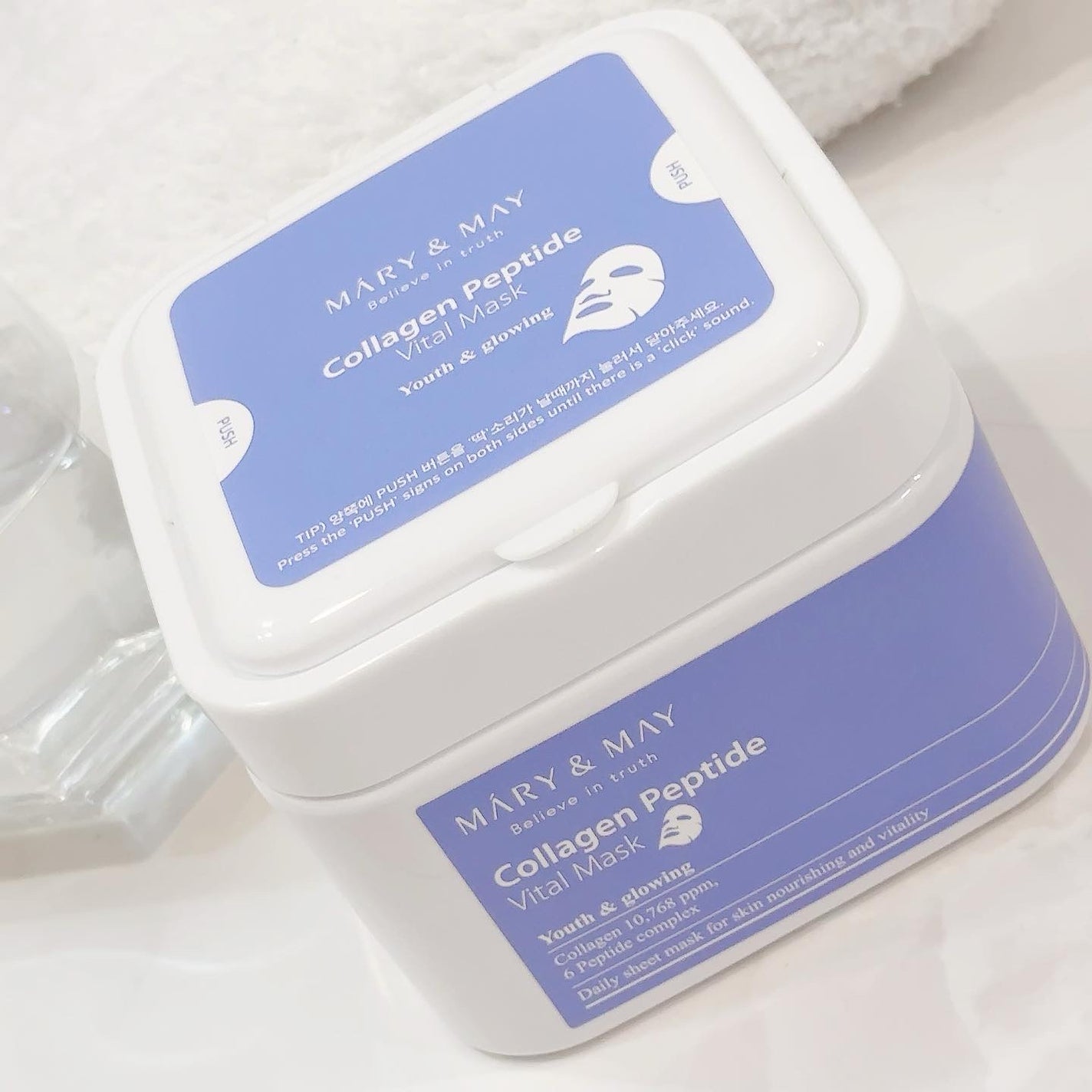 ローズヒアルロニックハイドラウォッシュオフパック/MARY&MAY/洗い流すパック・マスクを使ったクチコミ(7枚目)