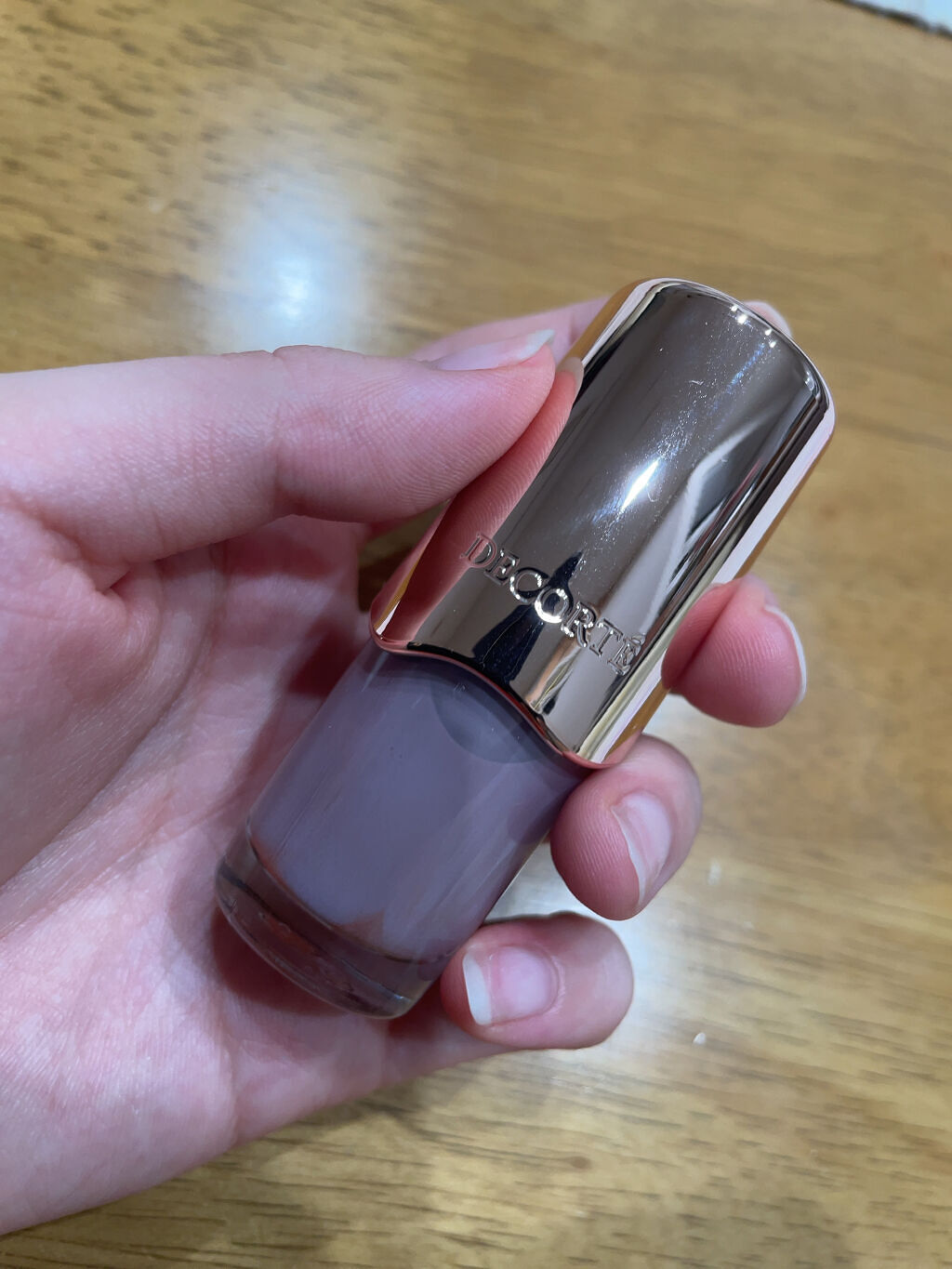 ネイルエナメル Decorteの口コミ コスメデコルテネイルエナメルpu140コス By ゆう 基本購入記録 アトピー肌 代前半 Lips