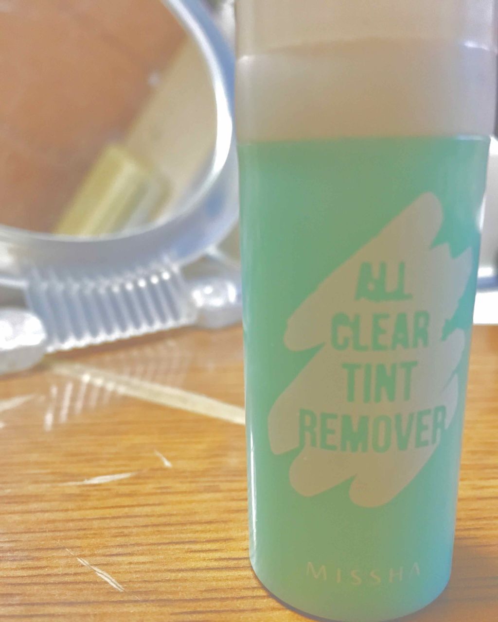 オールクリア ティントリムーバー/MISSHA/ポイントメイクリムーバーを使ったクチコミ（1枚目）