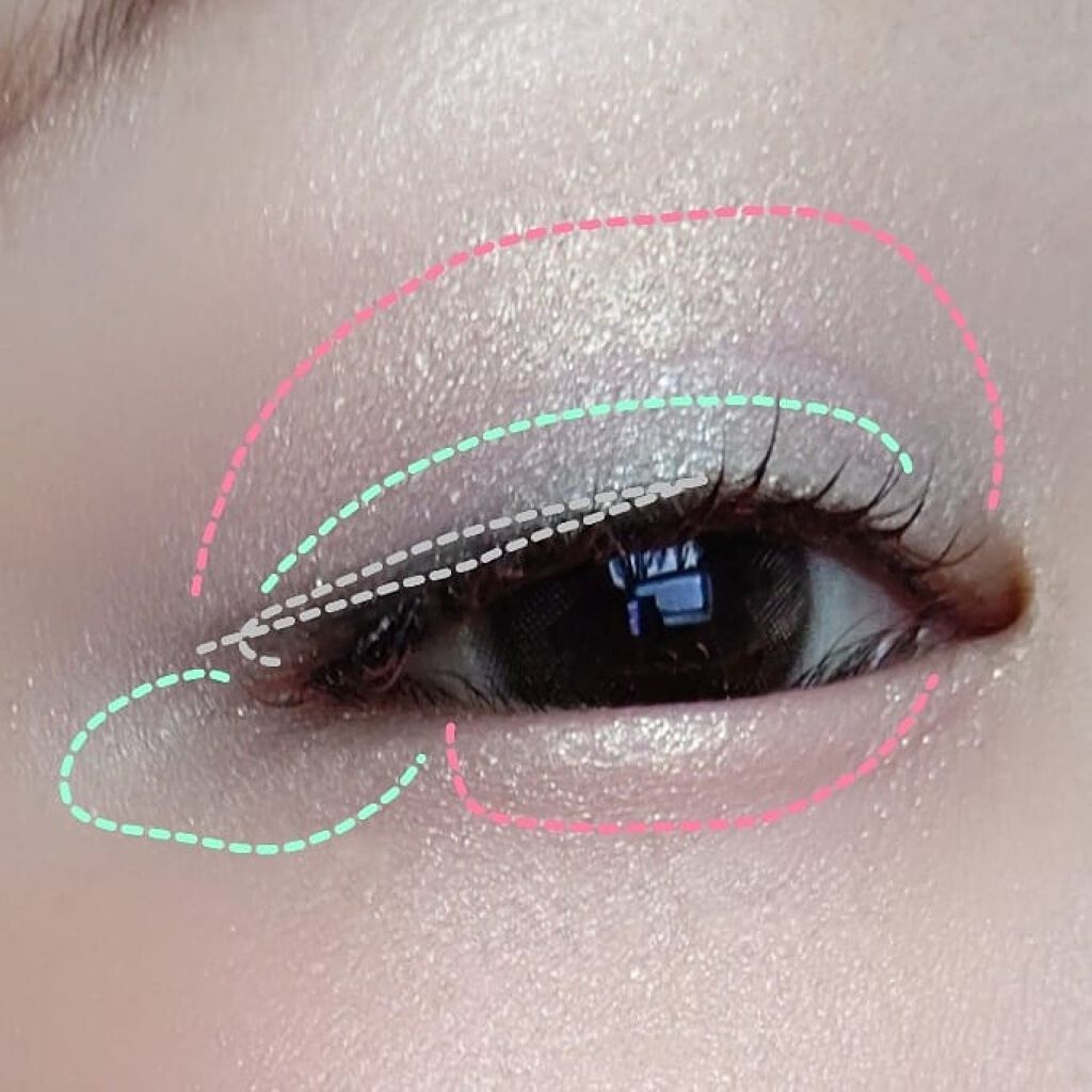 シングルアイシャドー/NARS/単色アイシャドウを使ったクチコミ（3枚目）