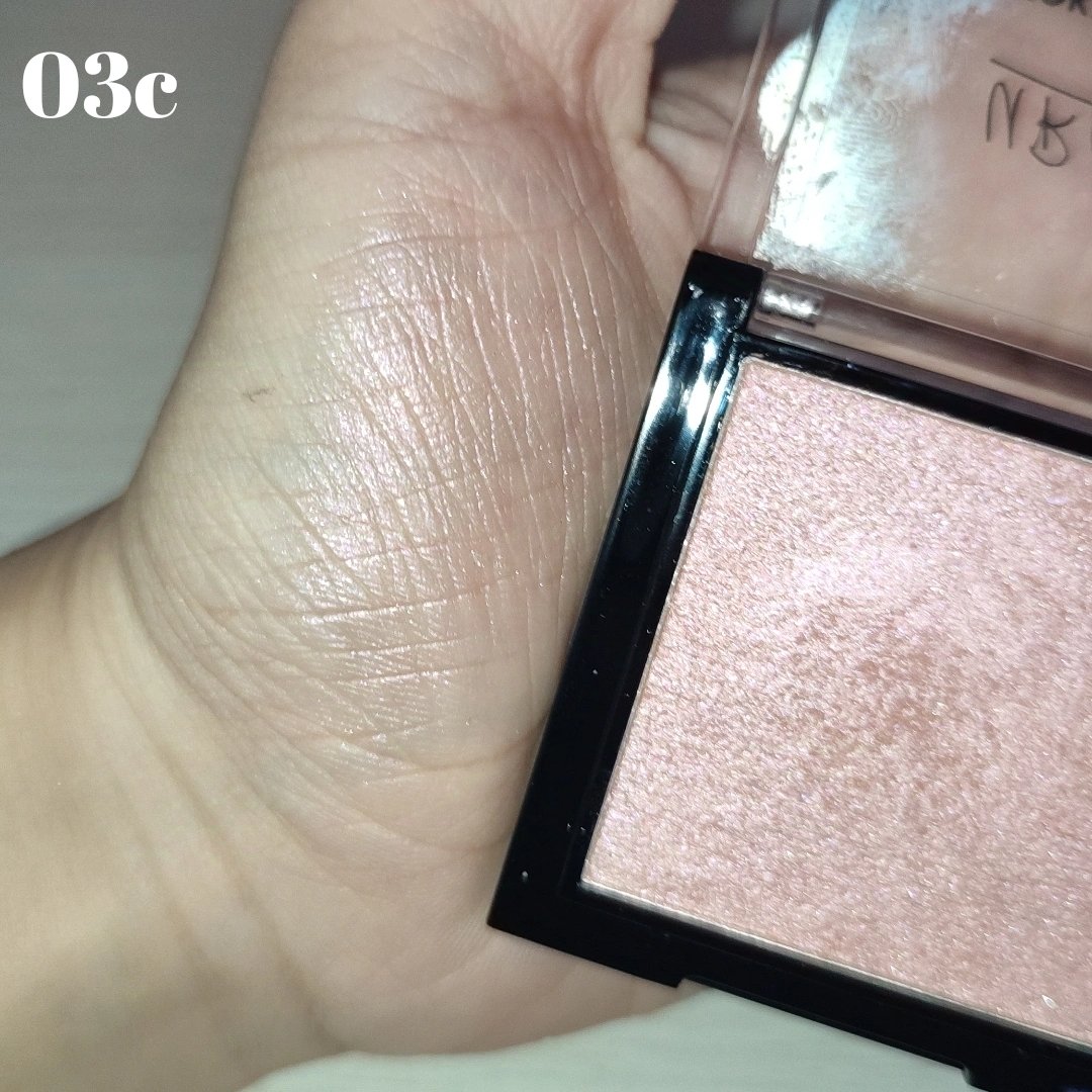 ＵＧＴ　パールリッチチークカラー 03c　シャンパンローズ/U R GLAM/ジェル・クリームチークを使ったクチコミ（3枚目）