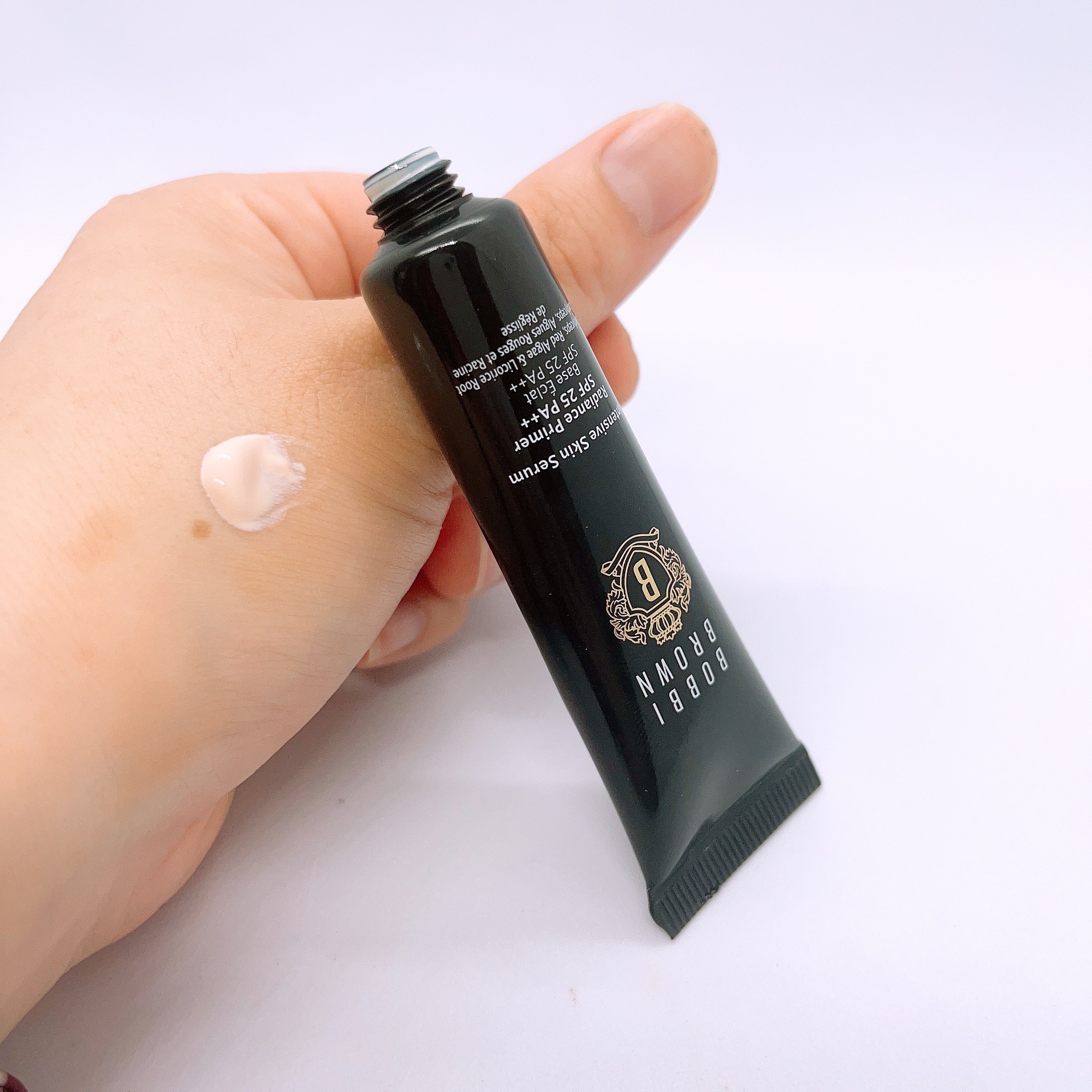 インテンシブ セラム ラディアンス プライマー 15ml (ミニサイズ)/BOBBI BROWN/化粧下地を使ったクチコミ（3枚目）