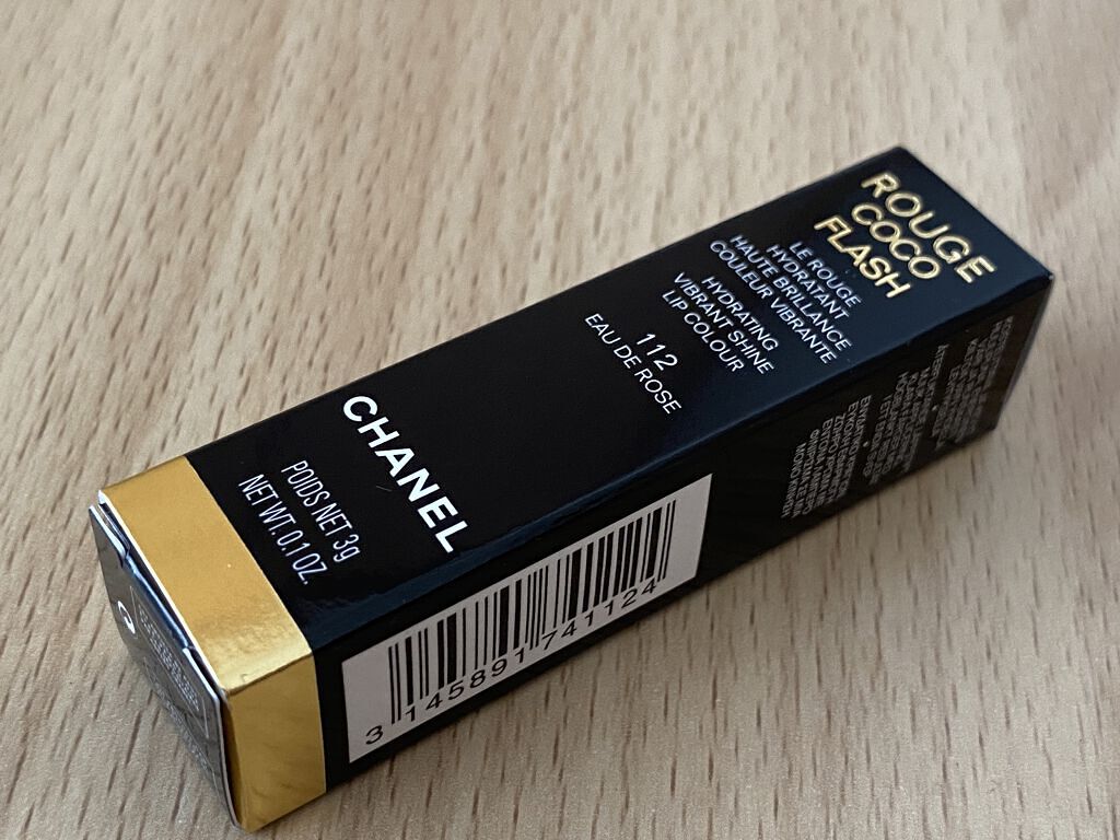 ルージュ ココ フラッシュ 112 オー ドゥ ローズ/CHANEL/口紅を使ったクチコミ（1枚目）