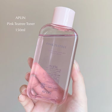 APLIN ピンクティーツリートナーのクチコミ「APLIN ˚✦

自然成分がお肌を優しくケア
ピンクのお守りトナー💗

✔︎ 𝗔𝗣𝗟𝗜𝗡 (.....」（2枚目）
