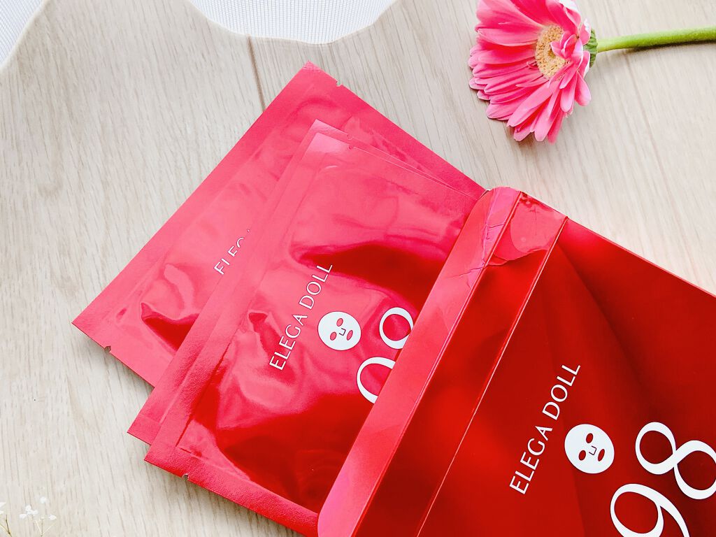 フレッシュ98ゲルマスク/ELEGADOLL/シートマスク・パックを使ったクチコミ（2枚目）