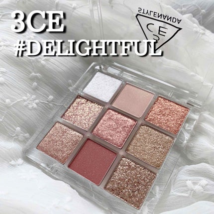 3CE マルチアイカラーパレット/3CE/アイシャドウパレットを使ったクチコミ(1枚目)