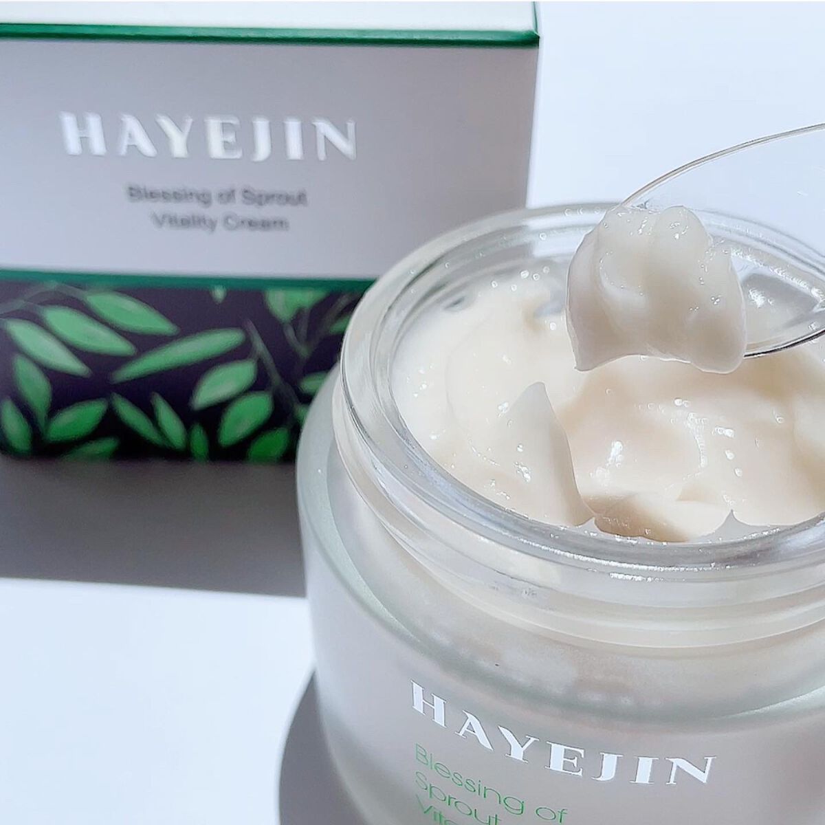 ブレッシングオブスプラウトバイタリティークリーム/HAYEJIN/フェイスクリームを使ったクチコミ(3枚目)