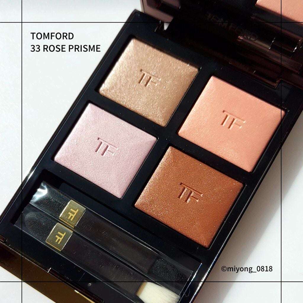 アイ カラー クォード/TOM FORD BEAUTY/アイシャドウパレットを使ったクチコミ(1枚目)