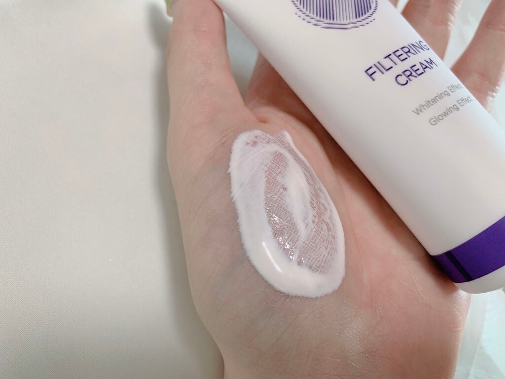 フィルタリングクリーム/DEWYCEL/日焼け止めクリームを使ったクチコミ(3枚目)