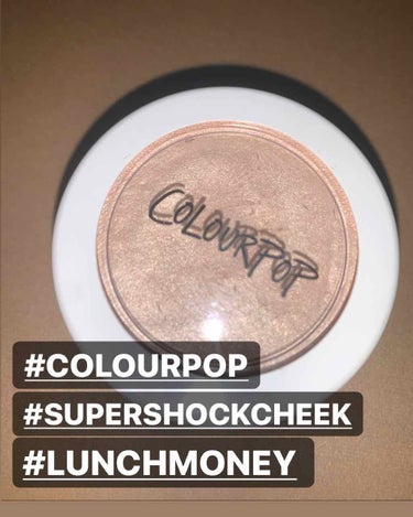 Super Shock Cheek/ColourPop/パウダーチークを使ったクチコミ（1枚目）