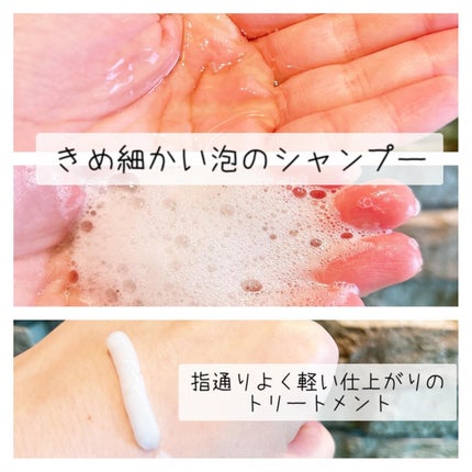 メロウシャンプー/メロウトリートメント/plus eau/市販シャンプーを使ったクチコミ(2枚目)