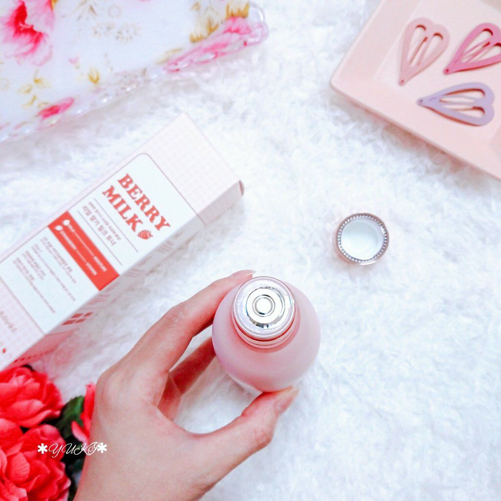 ベリーミルクトナー/BLACK ROUGE/化粧水を使ったクチコミ（2枚目）