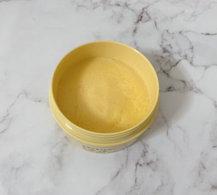 Q+Me スウィートボムタラソスクラブレモンティーの香り/AGARISM/バスト・ヒップケアを使ったクチコミ(5枚目)