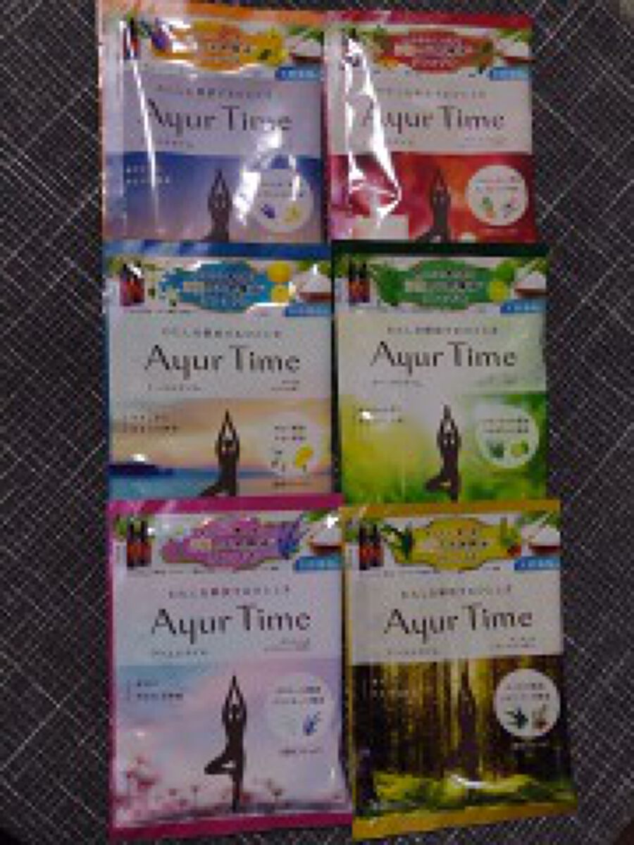 アーユルタイム シックスタイムズコレクション/バスクリン/無機塩系入浴剤を使ったクチコミ（3枚目）