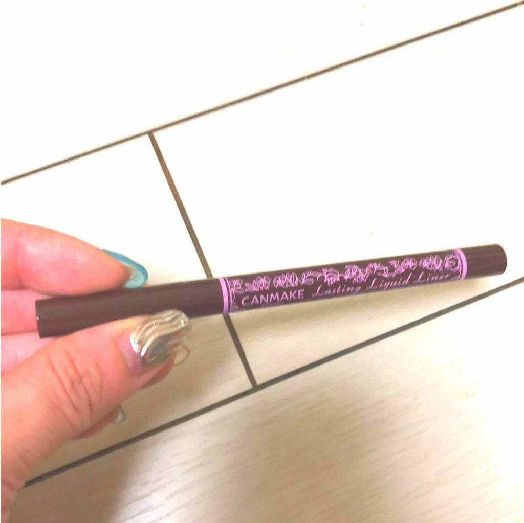 ラスティングリキッドライナー/キャンメイク/リキッドアイライナーを使ったクチコミ(2枚目)