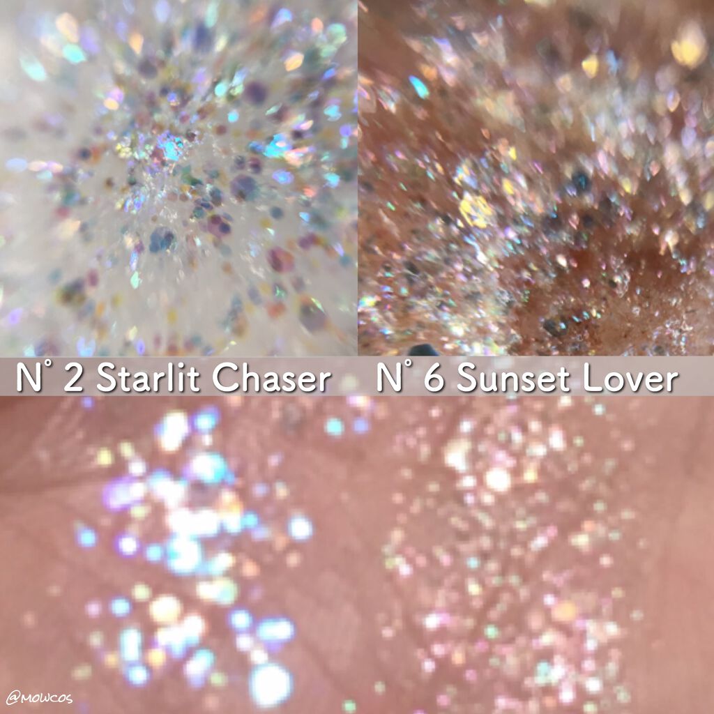 ゲットルーズグリッタージェル/unleashia/グリッターを使ったクチコミ(2枚目)