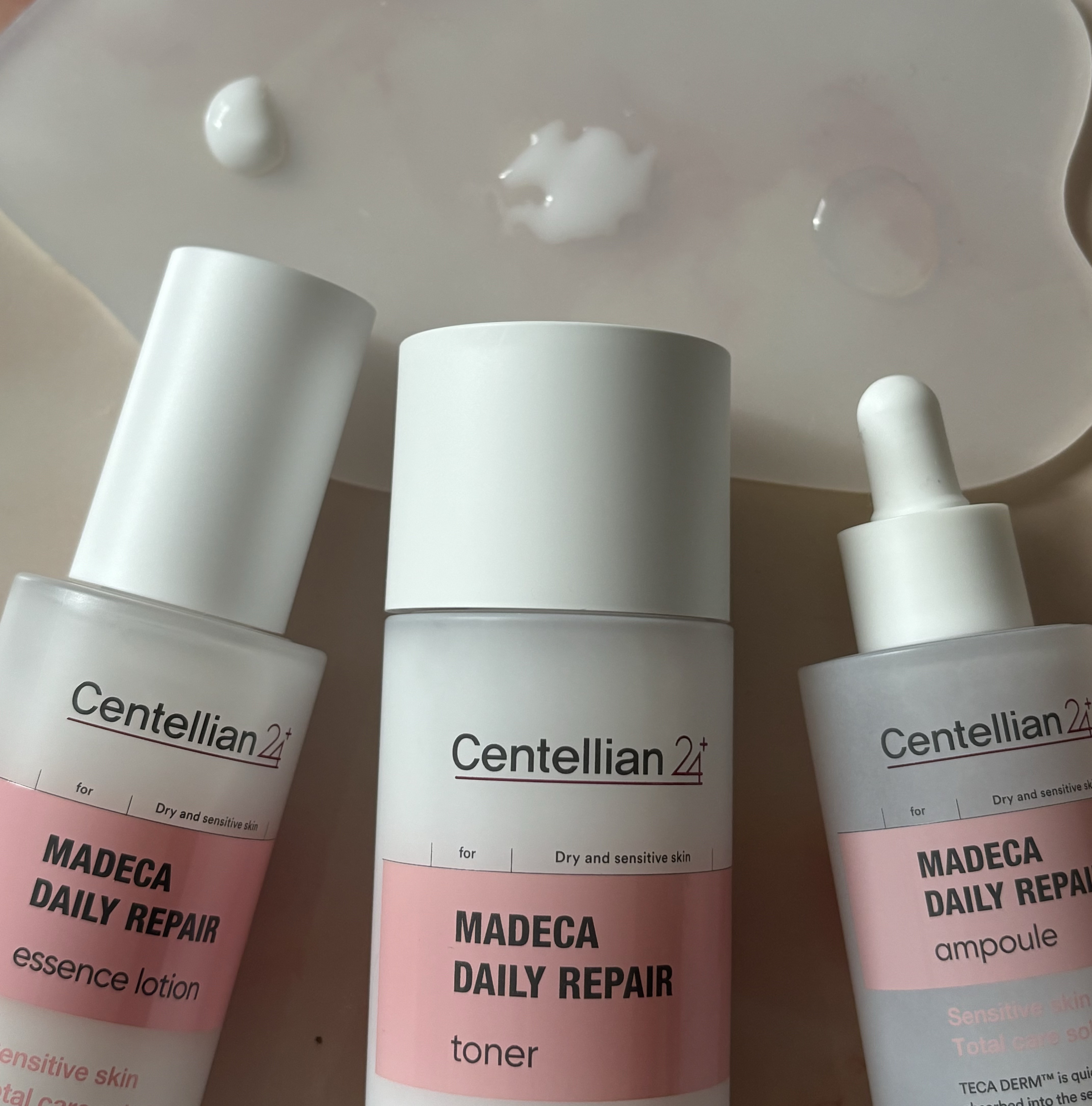 マデカデイリーリペアアンプル/センテリアン24/美容液を使ったクチコミ（2枚目）